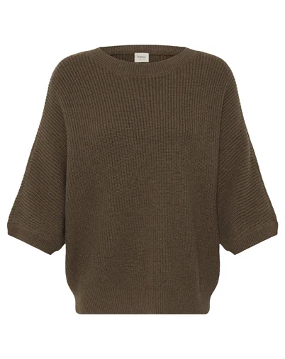 Fransa - FRBitte 10 Pullover Strik - Rain Drum Melange 